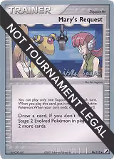 Mary's Request - 2006 (Miska Saari) (86/115), World Championship Decks — Pokémon card price