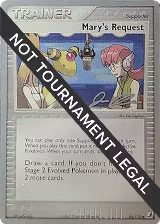 Mary's Request - 2006 (Jason Klaczynski) (86/115), World Championship Decks — Pokémon card price