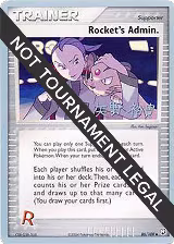 Rocket's Admin. - 2006 (Hiroki Yano) (86/109), World Championship Decks — Pokémon card price