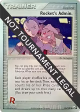 Rocket's Admin. - 2006 (Jimmy Ballard) (86/109), World Championship Decks — Pokémon card price