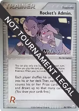 Rocket's Admin. - 2006 (Miska Saari) (86/109), World Championship Decks — Pokémon card price