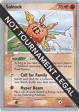 Solrock (25) - 2006 (Miska Saari) (25/92), World Championship Decks — Pokémon card price