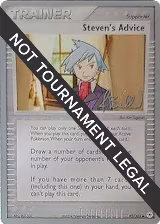 Steven's Advice - 2006 (Jimmy Ballard) (92/101), World Championship Decks — Pokémon card price