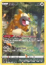 Bidoof (GG29/GG70), Crown Zenith: Galarian Gallery — Pokémon card price