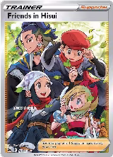 Friends in Hisui (Full Art) (148/159), Crown Zenith — Pokémon card price