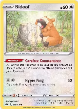 Bidoof (111/159), Crown Zenith — Pokémon card price