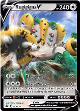 Regigigas V (113/159), Crown Zenith — Pokémon card price