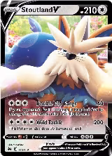 Stoutland V (116/159), Crown Zenith — Pokémon card price