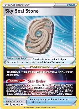 Sky Seal Stone (143/159), Crown Zenith — Pokémon card price