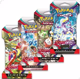 Scarlet & Violet Sleeved Booster Pack Art Bundle [Set of 4], Scarlet & Violet Base Set — Pokémon card price