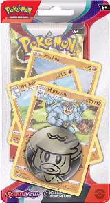 Scarlet & Violet Premium Checklane Blister [Machamp], Scarlet & Violet Base Set — Pokémon sealed product price