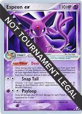 Espeon ex - 2007 (Tom Roos) (102/115), World Championship Decks — Pokémon card price