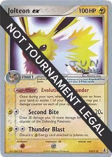 Jolteon ex - 2007 (Jun Hasebe) (109/113), World Championship Decks — Pokémon card price