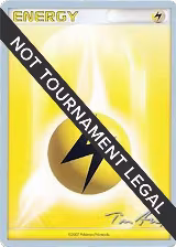 Lightning Energy - 2007 (Tom Roos), World Championship Decks — Pokémon card price