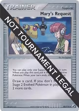 Mary's Request - 2007 (Tom Roos) (86/115), World Championship Decks — Pokémon card price