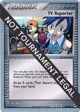 TV Reporter - 2007 (Jeremy Scharff-Kim) (82/101), World Championship Decks — Pokémon card price