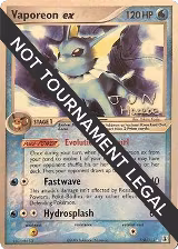 Vaporeon ex - 2007 (Jun Hasebe) (110/113), World Championship Decks — Pokémon card price