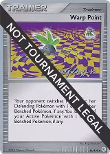 Warp Point - 2007 (Jeremy Scharff-Kim) (116/130), World Championship Decks — Pokémon card price