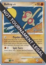 Baltoy - 2008 (Dylan Lefavour) (60/106), World Championship Decks — Pokémon card price