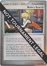 Bebe's Search - 2008 (Dylan Lefavour) (119/132), World Championship Decks — Pokémon card price