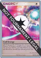 Call Energy - 2008 (Dylan Lefavour) (92/100), World Championship Decks — Pokémon card price
