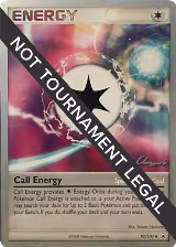 Call Energy - 2008 (Jason Klaczynski) (92/100), World Championship Decks — Pokémon card price