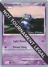 Croagunk - 2008 (Tristan Robinson) (60/100), World Championship Decks — Pokémon card price