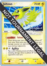 Jolteon Star - 2008 (Jason Klaczynski) (101/108), World Championship Decks — Pokémon card price
