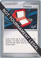 Pokedex (HANDY910is) - 2008 (Paul Atanassov) (111/130), World Championship Decks — Pokémon card price