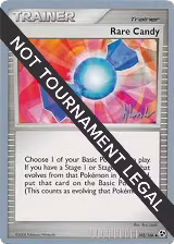 Rare Candy - 2008 (Dylan Lefavour) (102/105), World Championship Decks — Pokémon card price