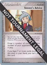 Steven's Advice - 2008 (Paul Atanassov) (83/108), World Championship Decks — Pokémon card price