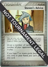Steven's Advice - 2008 (Tristan Robinson) (83/108), World Championship Decks — Pokémon card price