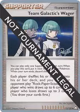 Team Galactic's Wager - 2008 (Paul Atanassov) (115/123), World Championship Decks — Pokémon card price