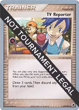 TV Reporter - 2008 (Paul Atanassov) (82/101), World Championship Decks — Pokémon card price