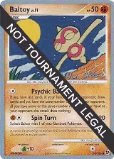 Baltoy - 2009 (Stephen Silvestro) (60/106), World Championship Decks — Pokémon card price