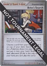 Bebe's Search - 2009 (Stephen Silvestro) (89/111), World Championship Decks — Pokémon card price