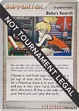 Bebe's Search - 2009 (Jason Martinez) (89/111), World Championship Decks — Pokémon card price