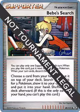 Bebe's Search - 2009 (David Cohen) (89/111), World Championship Decks — Pokémon card price
