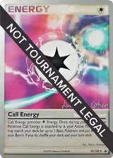 Call Energy - 2009 (David Cohen) (92/100), World Championship Decks — Pokémon card price