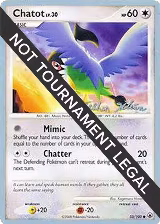 Chatot - 2009 (Stephen Silvestro) (55/100), World Championship Decks — Pokémon card price