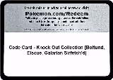 Code Card - Knock Out Collection [Boltund, Eiscue, Galarian Sirfetch'd], Miscellaneous Cards & Products — Pokémon card price