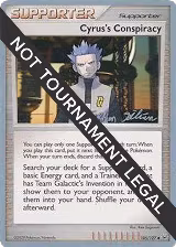 Cyrus's Conspiracy - 2009 (Stephen Silvestro) (105/127), World Championship Decks — Pokémon card price