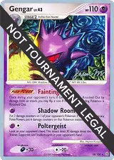 Gengar - 2009 (Jason Martinez) (18/100), World Championship Decks — Pokémon card price