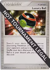 Luxury Ball - 2009 (Jason Martinez) (86/100), World Championship Decks — Pokémon card price