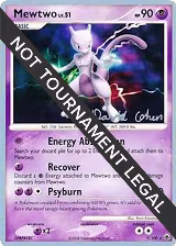 Mewtwo - 2009 (David Cohen) (9/100) — card price