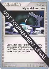 Night Maintenance - 2009 (David Cohen) (120/132), World Championship Decks — Pokémon card price