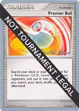 Premier Ball - 2009 (David Cohen) (91/100), World Championship Decks — Pokémon card price