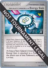 Team Galactic's Invention G-101 Energy Gain - 2009 (Tsubasa Nakamura) (116/127), World Championship Decks — Pokémon card price