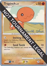 Trapinch - 2009 (David Cohen) (115/132), World Championship Decks — Pokémon card price