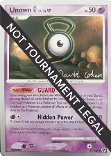 Unown [G] - 2009 (David Cohen) (57/106), World Championship Decks — Pokémon card price